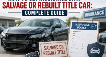 How to get insurance on a salvage or rebuilt title car with an insurance policy and damaged vehicle