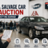 Salvage car at auction with tips for researching, inspecting, budgeting, understanding fees, and bidding safely